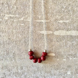 Burgundy Necklace