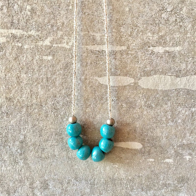 Clivia Turquoise Necklace *1 LEFT*