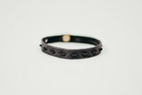 Simple Beaded Leather Bracelet