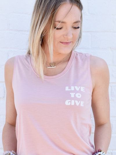 Live to Give Tank