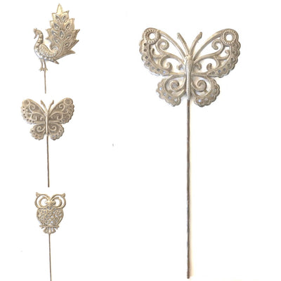 Winged Garden Stakes