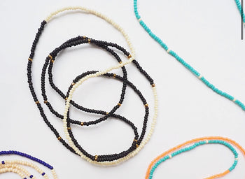 Cafe Beaded Necklace