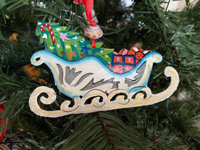 Classic Sleigh Ornament