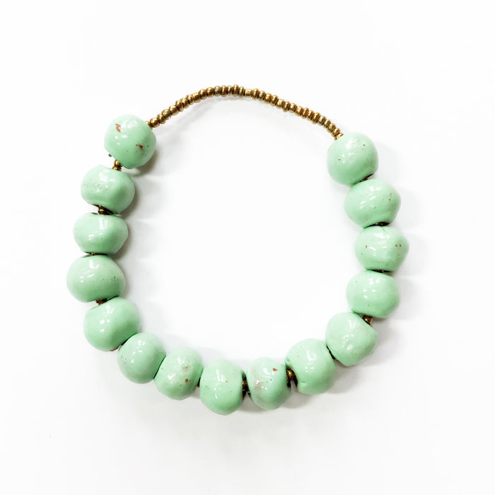 Mint Ceramic Slide Bracelet *1 LEFT*