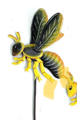 Honey Bee Garden Stake