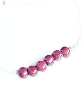 Burgundy Necklace