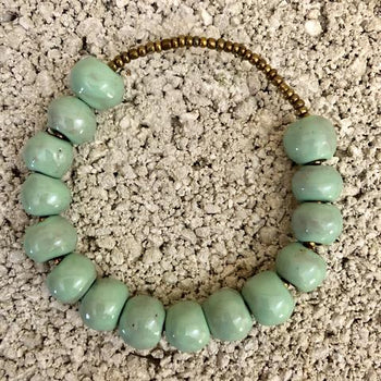 Mint Ceramic Slide Bracelet *1 LEFT*