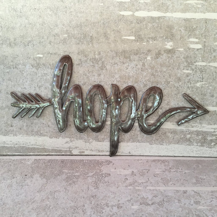 Hope Metal Sign