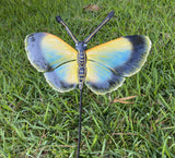 Painted Butterfly Garden Stake